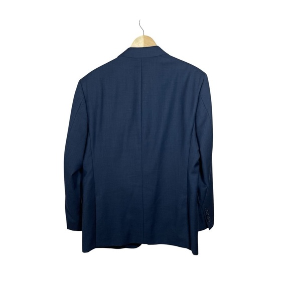 Tommy Hilfiger Men’s 100% Worsted Wool Suit Jacket in Navy Size 42 - Picture 11 of 11